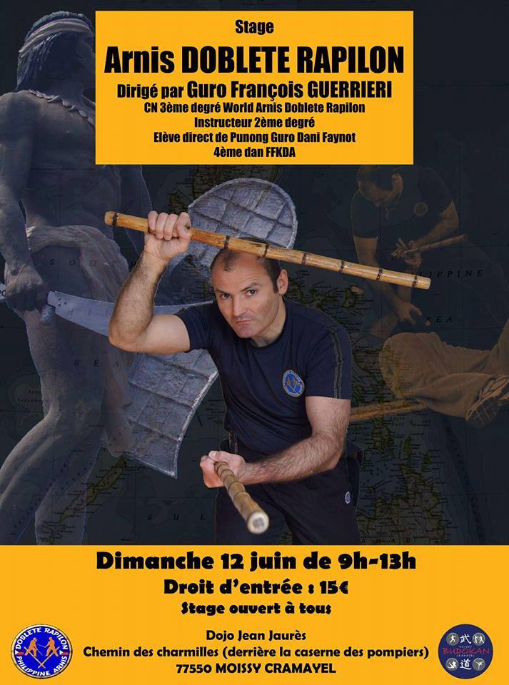 stage arnis kali juin 2016 françois